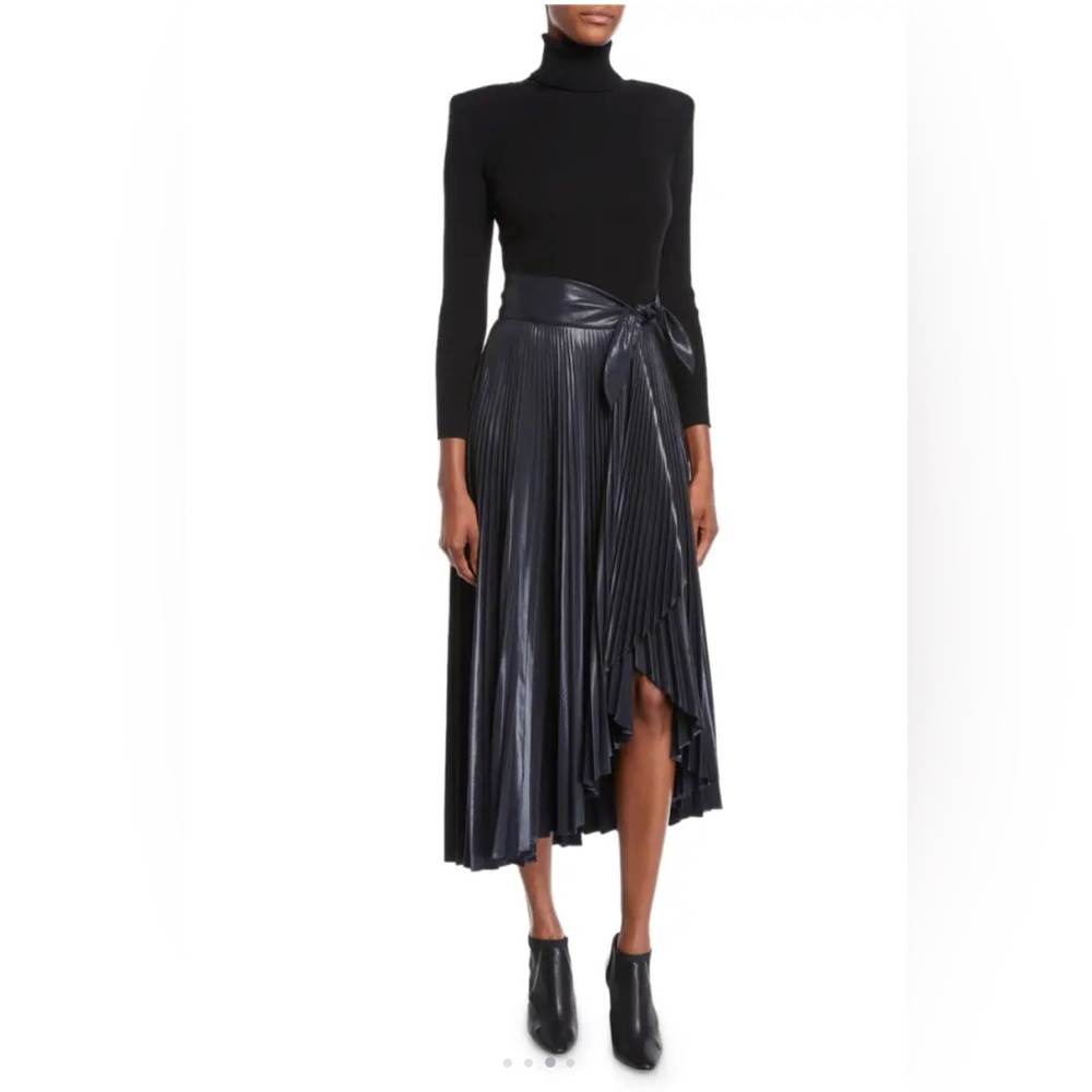 A.L.C. Addison Long-Sleeve Wool Turtleneck Sweater